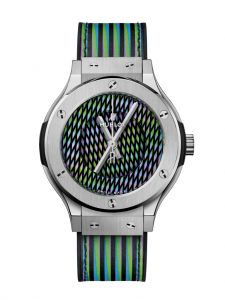 Đồng hồ Hublot Classic Fusion Cruz Diez Titanium 565.NX.8900.VR.CZD19