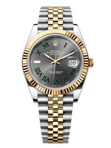 Đồng hồ Rolex Datejust 41 M126333-0020 126333-0020 Rolesor Demi Vàng Kim 18ct Mặt xám