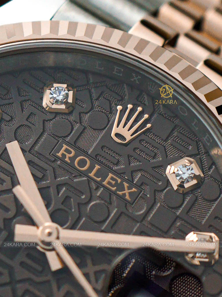 Đồng hồ Rolex Datejust 36 126231-0025 Oystersteel v&agrave; v&agrave;ng Everose
