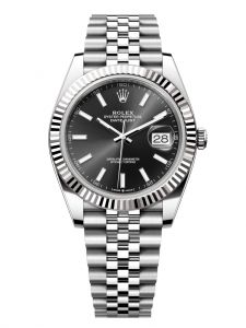 Đồng hồ Rolex Datejust 41 M126334-0018 126334-0018 Thép Oystersteel và Vàng Trắng 18ct Mặt đen sáng