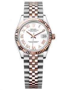 Đồng hồ Rolex Datejust 31 M278271-0002 278271-0002 Thép Oystersteel và Vàng Everose 18ct Mặt trắng