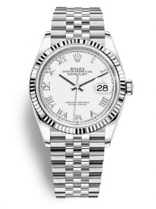 Đồng hồ Rolex Datejust 36 M126234-0025 126234-0025 Thép Oystersteel và Vàng Trắng 18ct Mặt Trắng