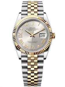 Đồng hồ Rolex Datejust 36 M126233-0031 126233-0031 Thép Oystersteel và Vàng Kim 18ct Mặt Bạc