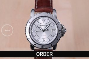 Đồng hồ Montblanc Steel Sport Collection Large Quartz 36122 (lướt)