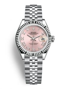 Đồng hồ Rolex Lady-Datejust 28 M279174-0017 279174-0017 Thép Oystersteel và Vàng Trắng 18ct Mặt Hồng