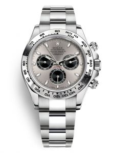 Đồng hồ Rolex Cosmograph Daytona 40 M116509-0072 116509-0072 Vàng Trắng 18ct Mặt Bạc