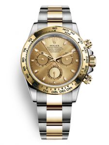 Đồng hồ Rolex Cosmograph Daytona 40 M116503-0003 116503-0003 Thép Oystersteel và Vàng Kim 18ct Mặt Champagne