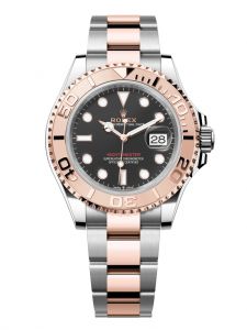 Đồng hồ Rolex Yacht-Master 40 M126621-0002 126621-0002 Thép Oystersteel và Vàng Everose 18ct Mặt Đen