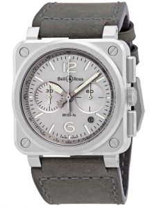 Đồng hồ Bell & Ross Chronograph Automatic BR0394-GR-ST/SCA
