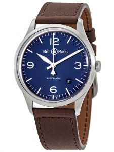 Đồng hồ Bell & Ross BR V1-92 Blue Steel BRV192-BLU-ST/SCA
