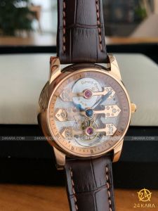 Đồng hồ Girard Perregaux Tourbillon Triple Bridge Rose Gold 9900-52-000-BA6A (lướt) 