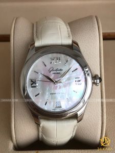 Đồng hồ Glashütte Original Lady Serenade Steel & MoP 1-39-22-08-02-04 (lướt) 
