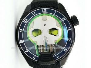 Đồng hồ HYT H1 Skull Green Eye NEW 151-TD-41-GF-AB (lướt)
