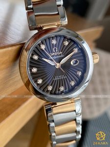 Đồng hồ Omega De Ville Ladymatic 425.20.34.20.63.001 34 Red Gold Steel - Lướt