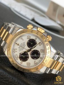 Đồng hồ Rolex Cosmograph Daytona 40 M116523 116523 Mặt trắng đen