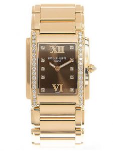Đồng Hồ Patek Philippe Twenty-4 4910/11R-010 Rose Gold Kim cương