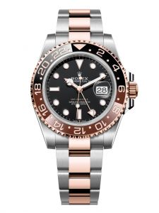 Đồng hồ Rolex GMT-Master II 40 Rootbear M126711CHNR-0002 126711CHNR-0002 Demi Vàng Rose 18ct Mặt đen - Lướt