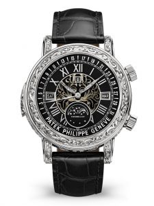 Đồng hồ Patek Philippe Grand Complications 6002G-010 White Gold Sky Moon Tourbillon