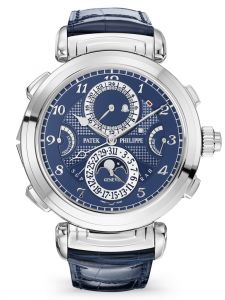 Đồng hồ Patek Philippe Grand Complications Grandmaster Chime Haute Joaillerie 6300G-010 White Gold Kim cương