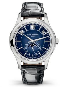 Đồng hồ Patek Philippe Complications 5205G-013 White Gold Annual Calendar Moon Phases
