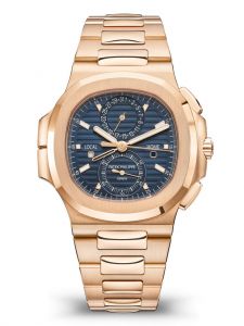 Đồng hồ Patek Philippe Nautilus 5990/1R-001 Rose Gold Flyback Chronograph Travel Time
