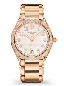 Đồng hồ Patek Philippe Twenty~4 7300/1200R-010 Rose Gold Kim cương Lụa Sơn Đông