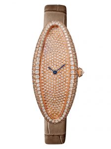 Đồng hồ Cartier Baignoire Allongée Medium Model WJBA0010