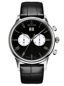 Đồng hồ Jaquet Droz Chrono Grande Date Enamel Noir J024034202