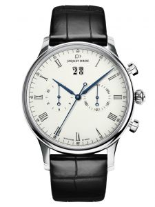 Đồng hồ Jaquet Droz Chrono Grande Date Enamel Ivoire J024034201