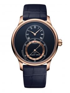 Đồng hồ Jaquet Droz Grande Seconde Quantième Dark Blue Enamel J007023201