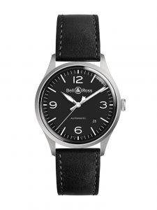 Đồng hồ Bell & Ross BR V1-92 Black Steel BRV192-BL-ST/SCA