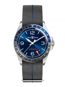 Đồng hồ Bell & Ross BR V2-93 Gmt Blue BRV293-BLU-ST/SF