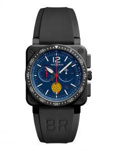 Đồng hồ Bell & Ross BR 03 Patrouille De France Quartz BR03-PAF1-CA/SRB - Phiên bản giới hạn