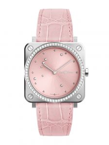 Đồng hồ Bell & Ross BR S Pink Diamond Eagle Diamonds BRS-EP-ST-LGD/SCR