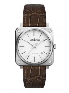 Đồng hồ Bell & Ross BR S-92 White Steel BRS92-WH-ST/SCR