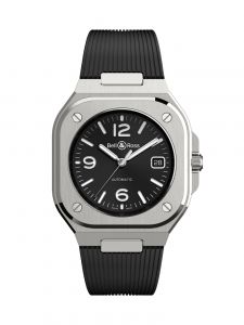 Đồng hồ Bell & Ross BR 05 Black Steel BR05A-BL-ST/SRB
