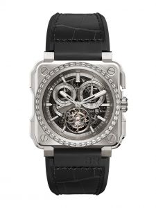 Đồng hồ Bell & Ross BR-X1 Tourbillon Titanium Diamonds BRX1-CHTB-TI-D - Phiên bản giới hạn