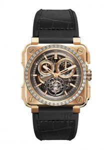 Đồng hồ Bell & Ross BR-X1 Tourbillon Rose Gold Diamonds BRX1-CHTB-PG-D - Phiên bản giới hạn