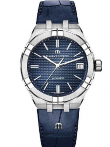Đồng hồ Maurice Lacroix Aikon Blue 42mm AI6008-SS001-430-1 Dây Da - lướt