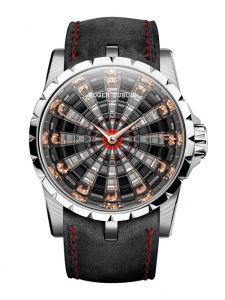 Đồng hồ Roger Dubuis Knights Of The Round Table Damascus Titanium RDDBEX0806