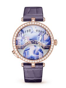 Đồng Hồ Van Cleef & Arpels Lady Arpels Pont Des Amoureux Jour VCARO8TZ00