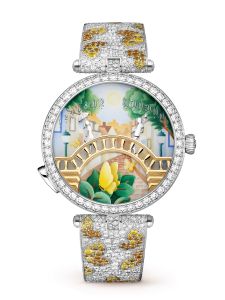Đồng Hồ Van Cleef & Arpels Lady Arpels Pont Des Amoureux Été VCARO8U100