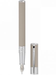 Bút máy S.T. Dupont D-Initial Beige Mat Laquer - Chrome 260218