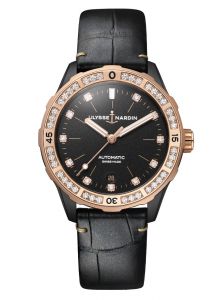Đồng hồ Ulysse Nardin Lady Diver 8165-182B/BLACK