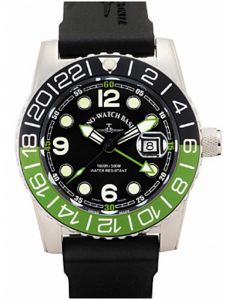 Đồng hồ Zeno Airplane Diver Gmt Points (Dual Time) 6349Q-GMT-a1-8