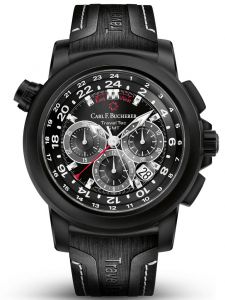 Đồng hồ Carl F. Bucherer Patravi Traveltec Black 00.10620.12.33.01