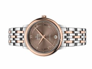 Đồng hồ Omega De Ville Prestige 424.20.33.20.13.001 32.7 Red Gold Steel