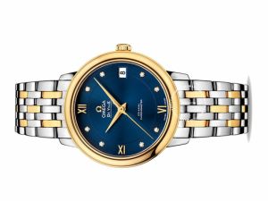Đồng hồ Omega De Ville Prestige 424.20.33.20.53.002 32.7 Yellow Gold Steel