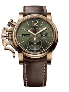 Đồng hồ Graham Chronofighter Vintage Bronze & Green 2CVAK.G02A