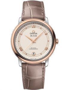 Đồng hồ Omega De Ville Prestige 424.23.37.20.09.001 36.8 Red Gold Steel